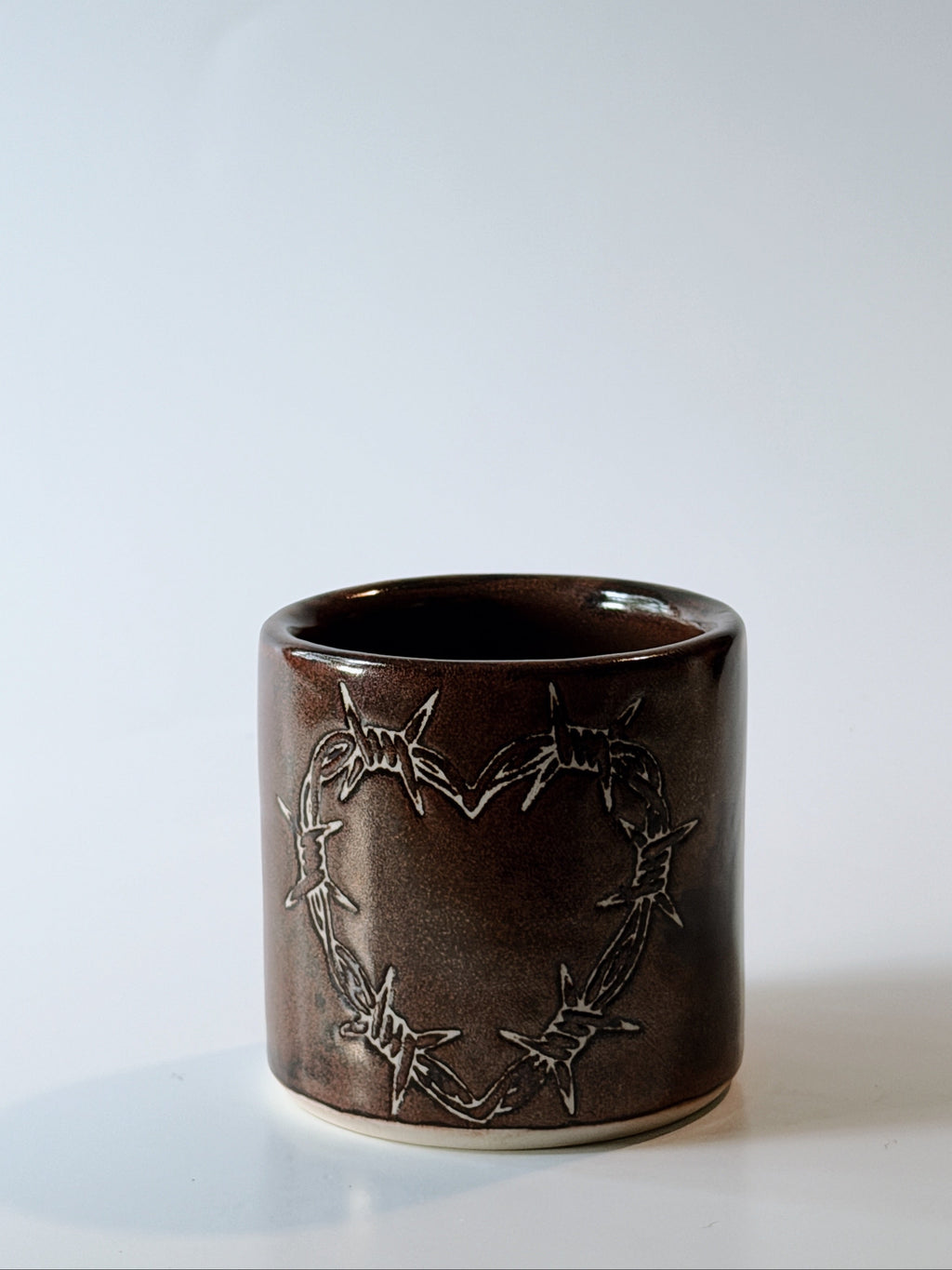 Barb Heart Espresso Cup