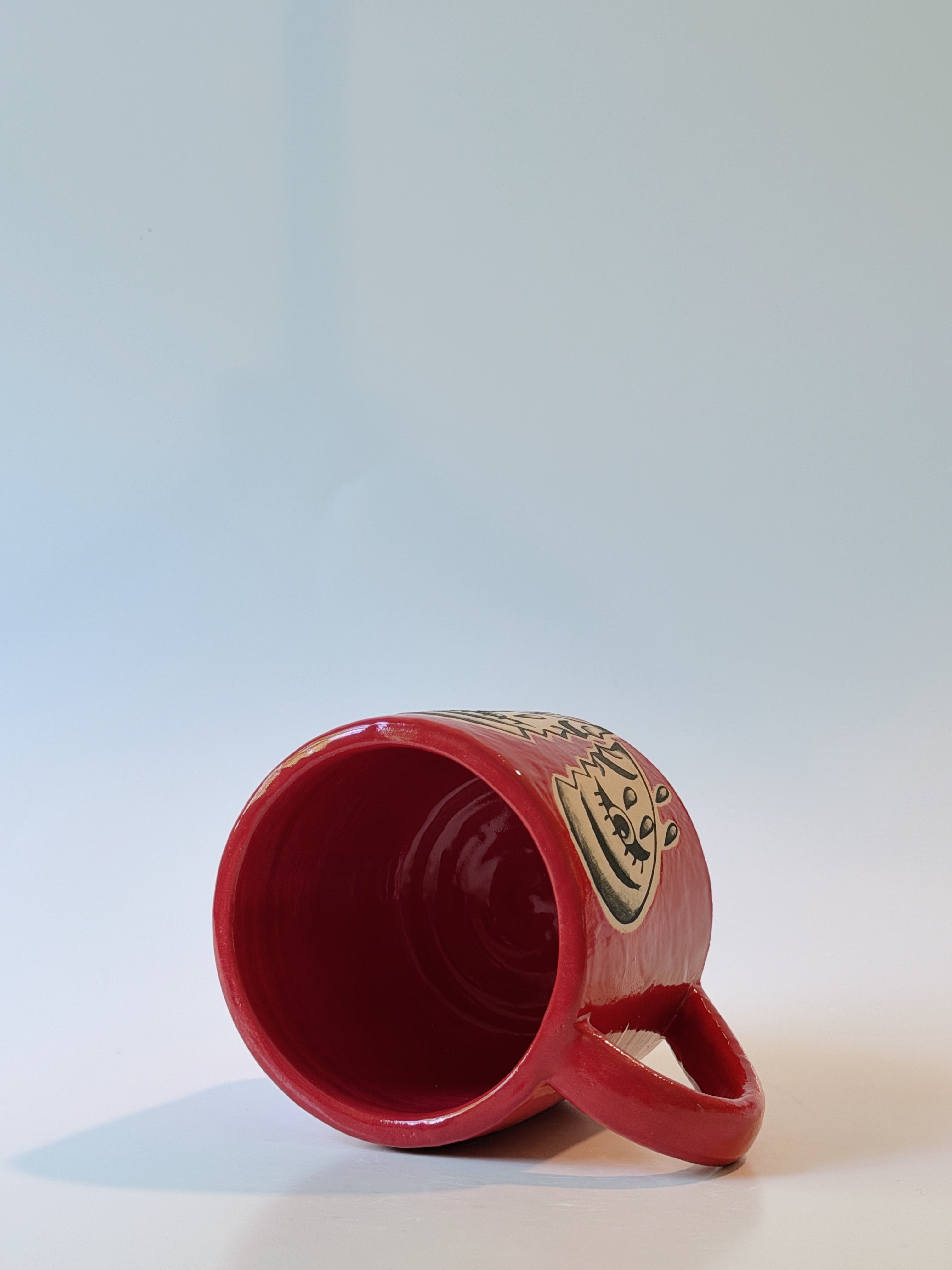 Broken Grimm Heart Tattoo Mug