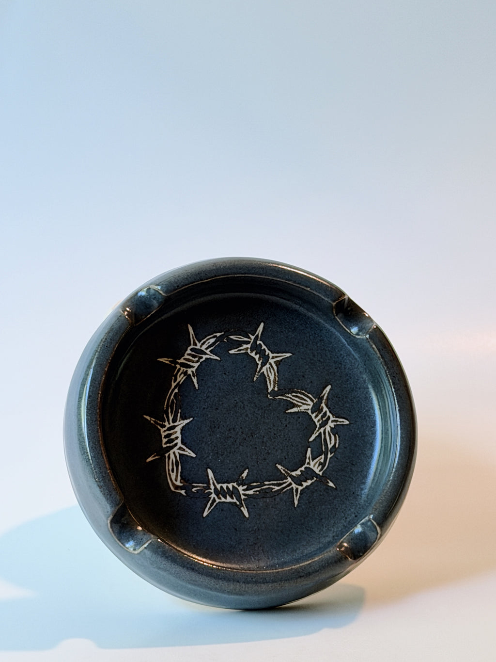 Barb Heart Ashtray