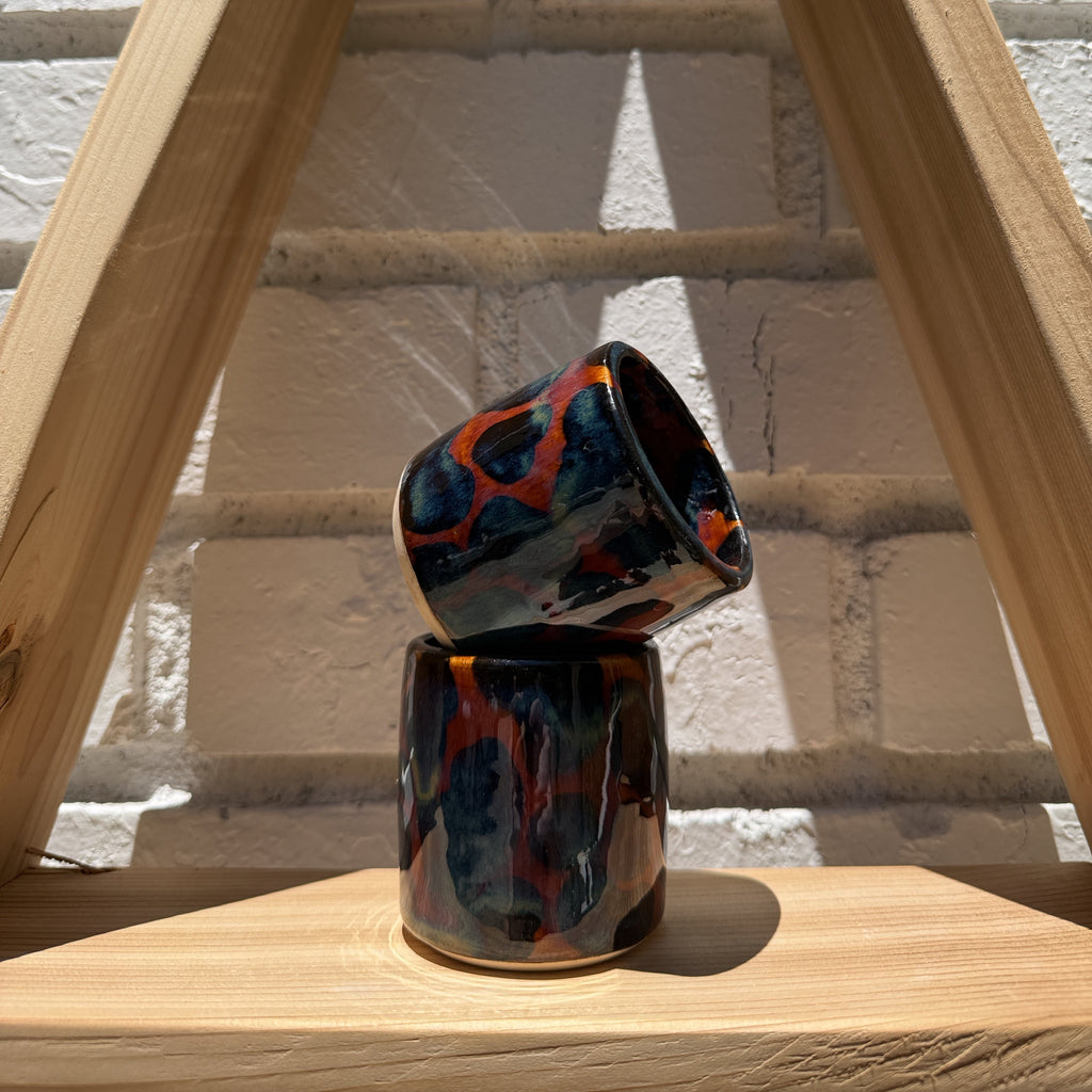 Tortise Shell Espresso Cup