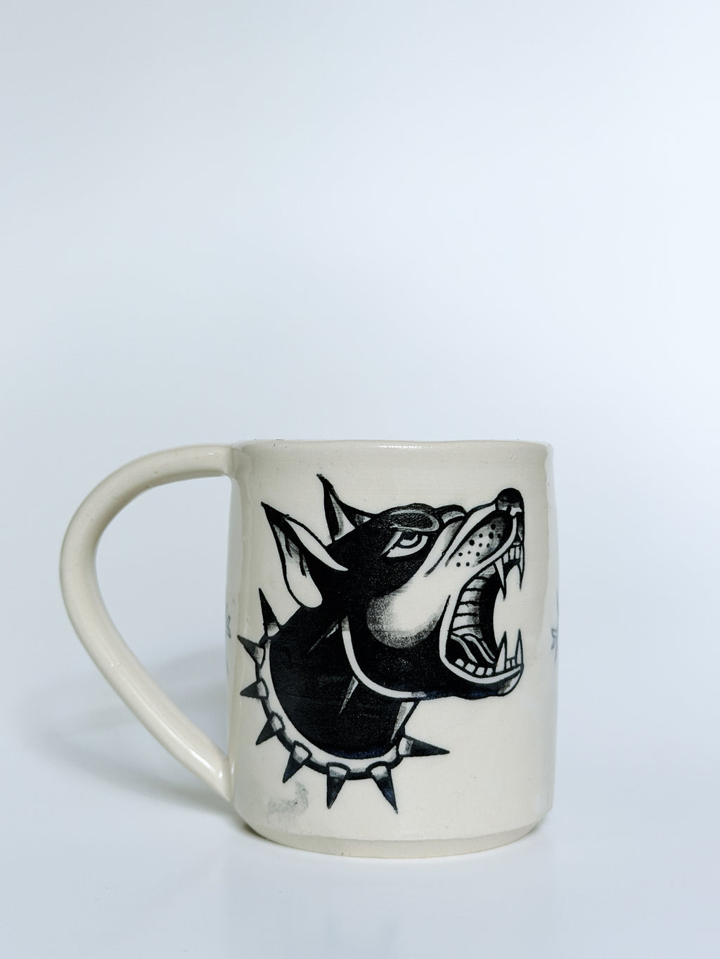 Doberman Tattoo Mug Seconds