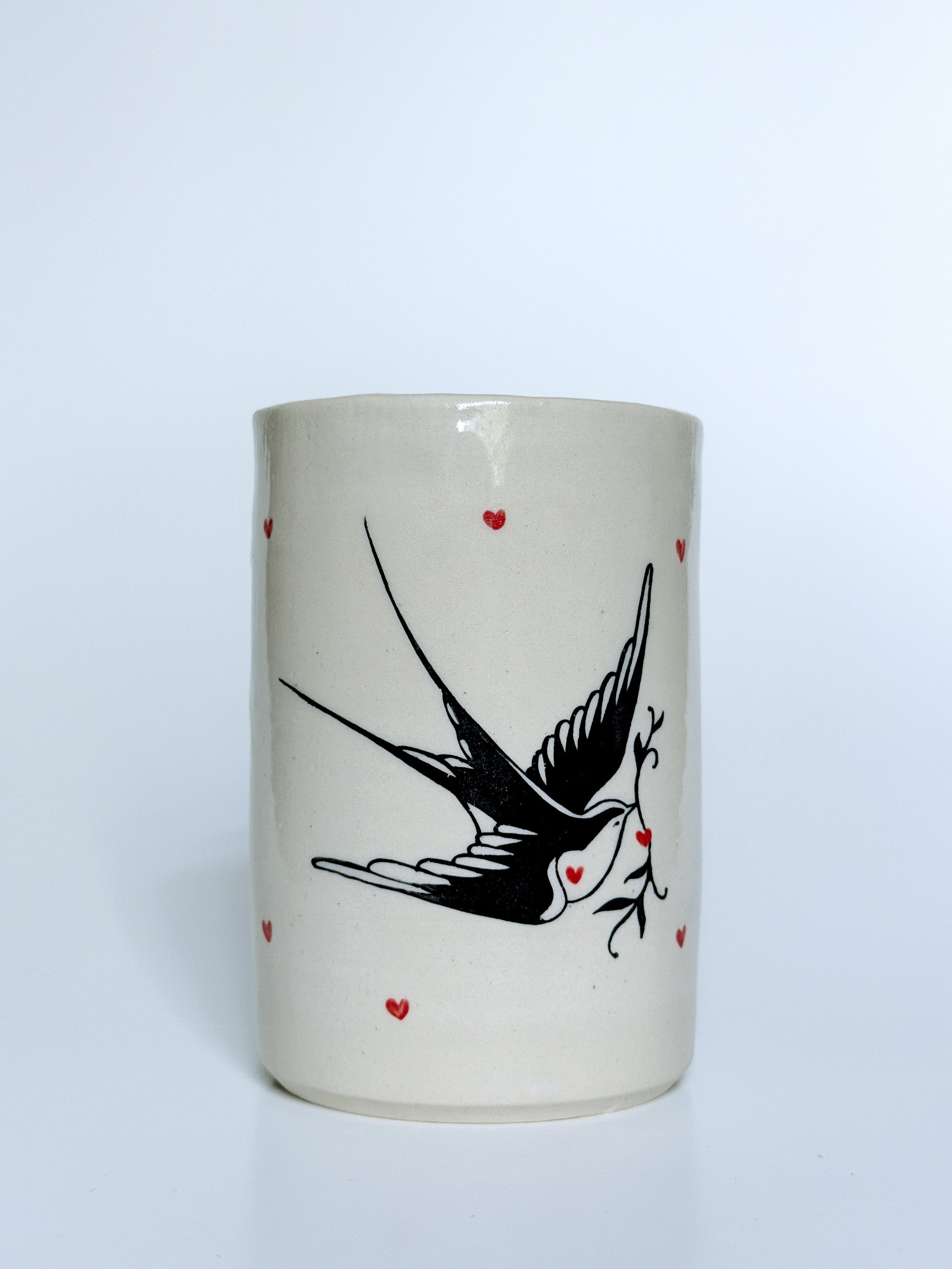 Sparrow Tattoo Mug