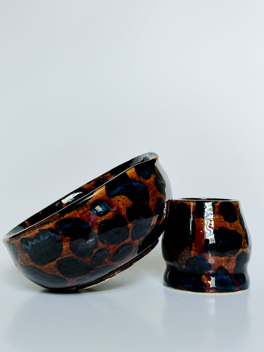 Tortise Matcha Bowl and Chasen Stand