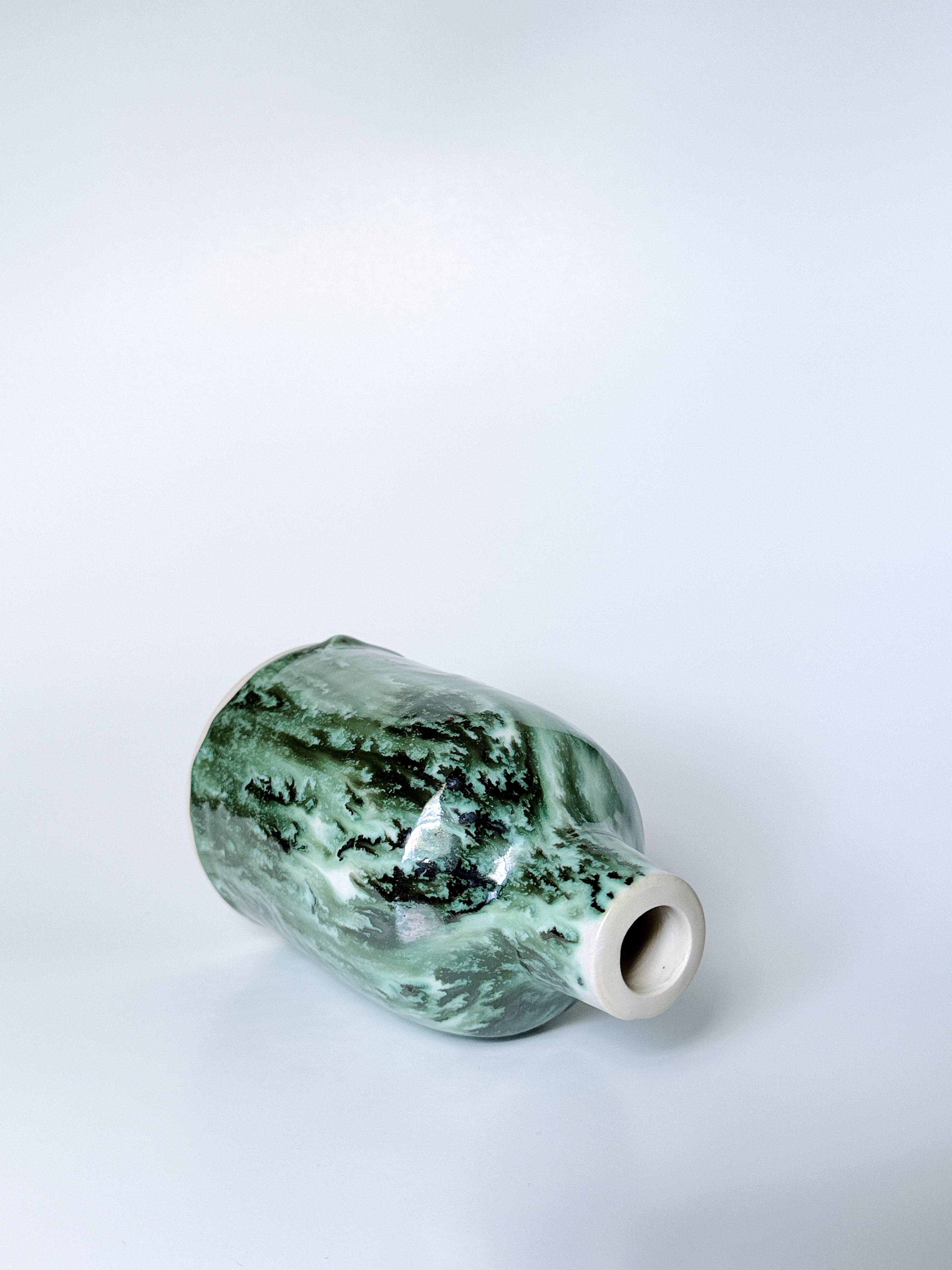 Olive Oil Cruet- Green