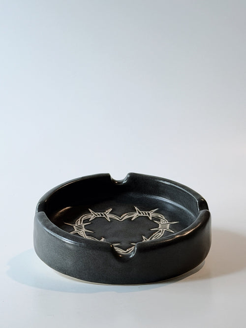 Barb Heart Ashtray