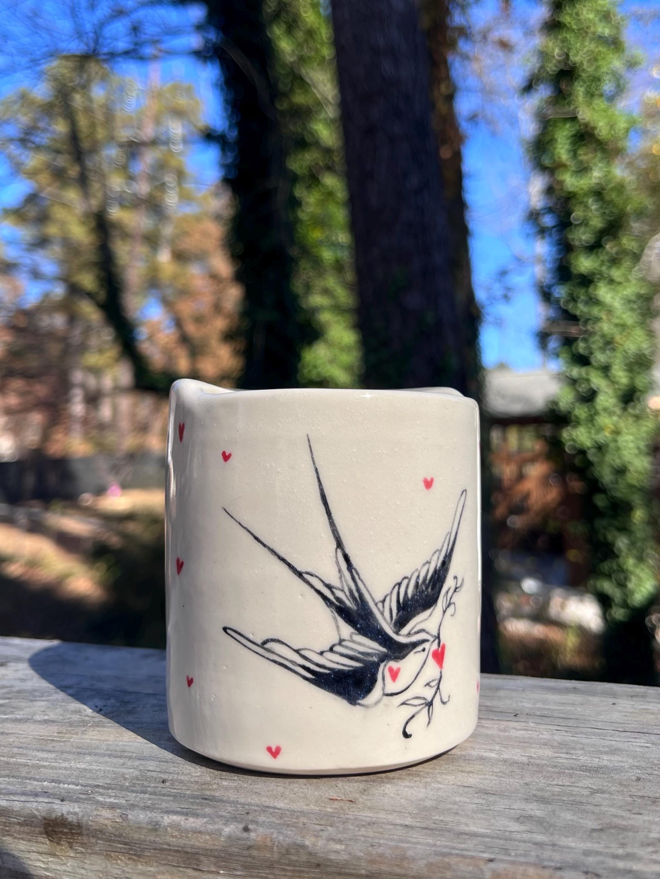 Sparrow Tattoo Mug