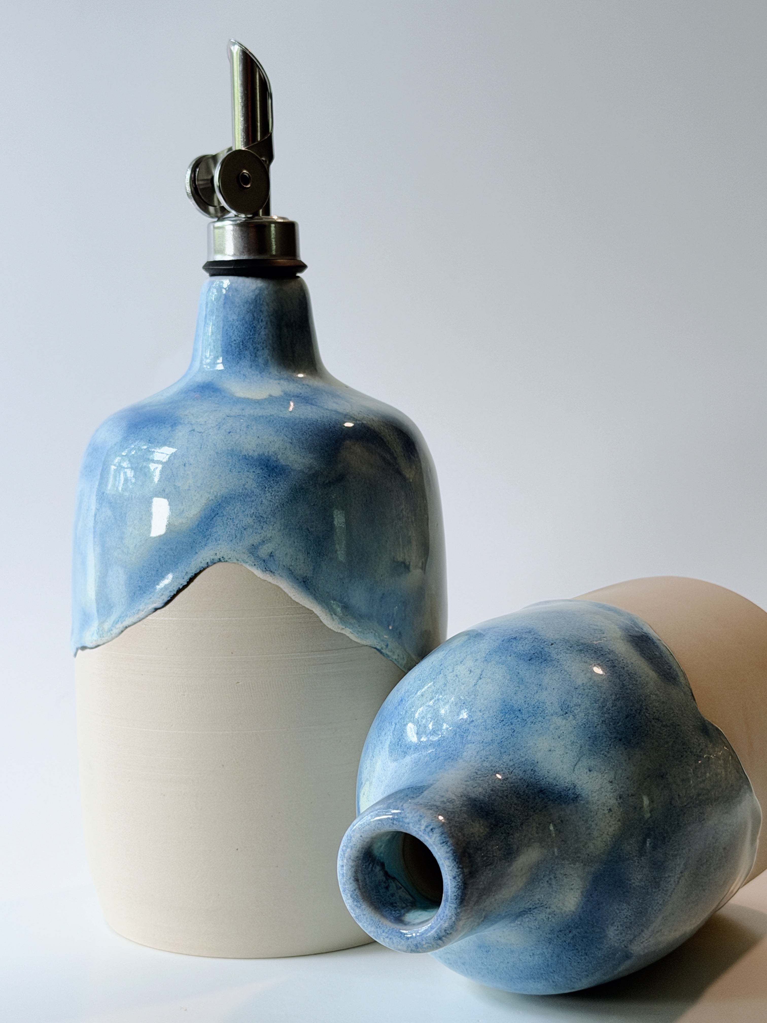Olive Oil Cruet- Cloud