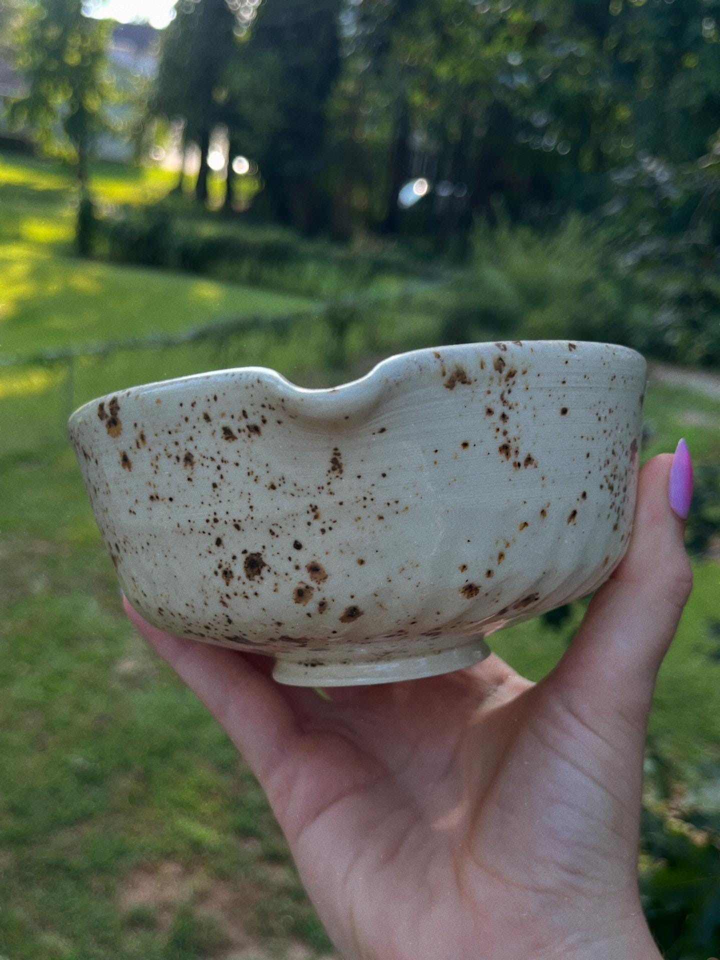 Speckle Matcha Bowl