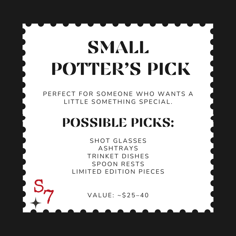 Seconds Potter's Pick