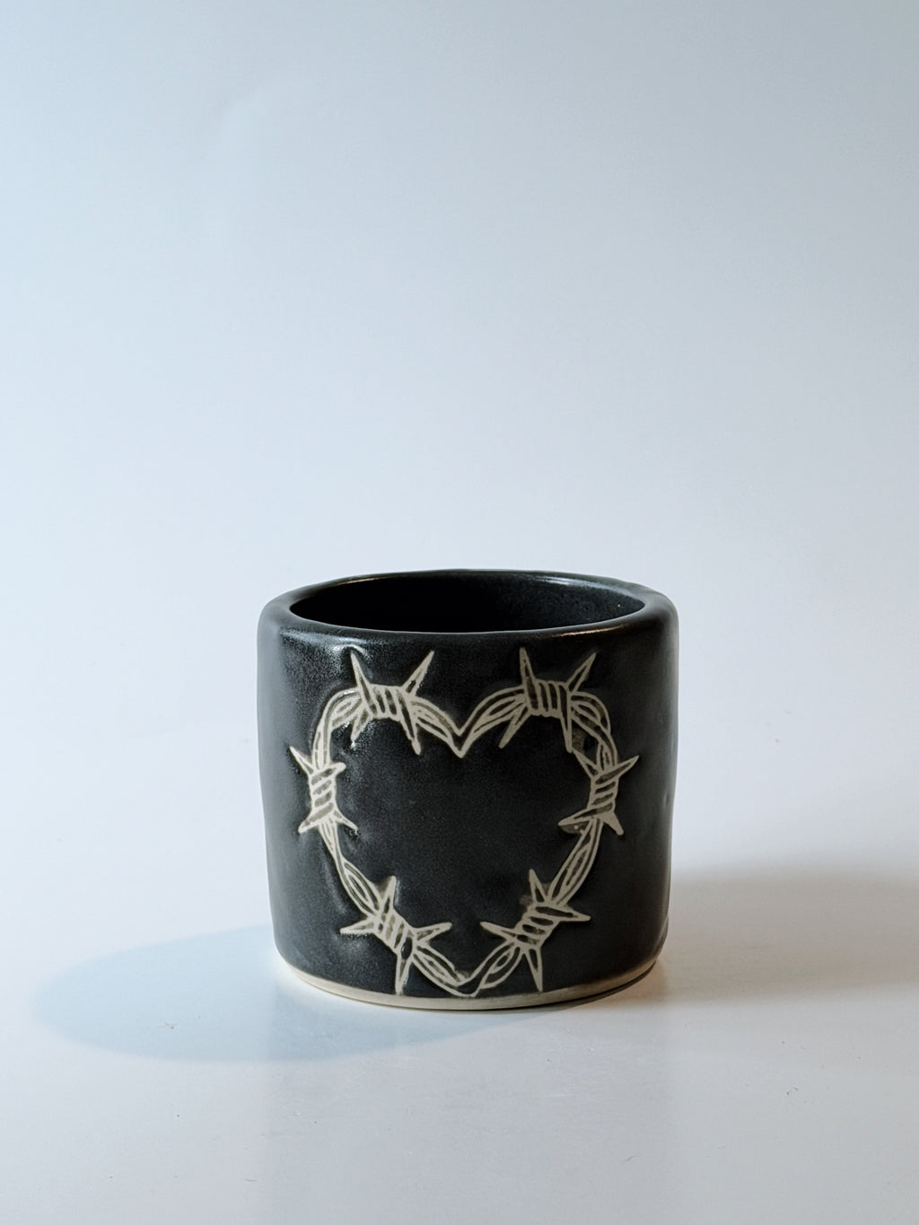 Barb Heart Espresso Cup