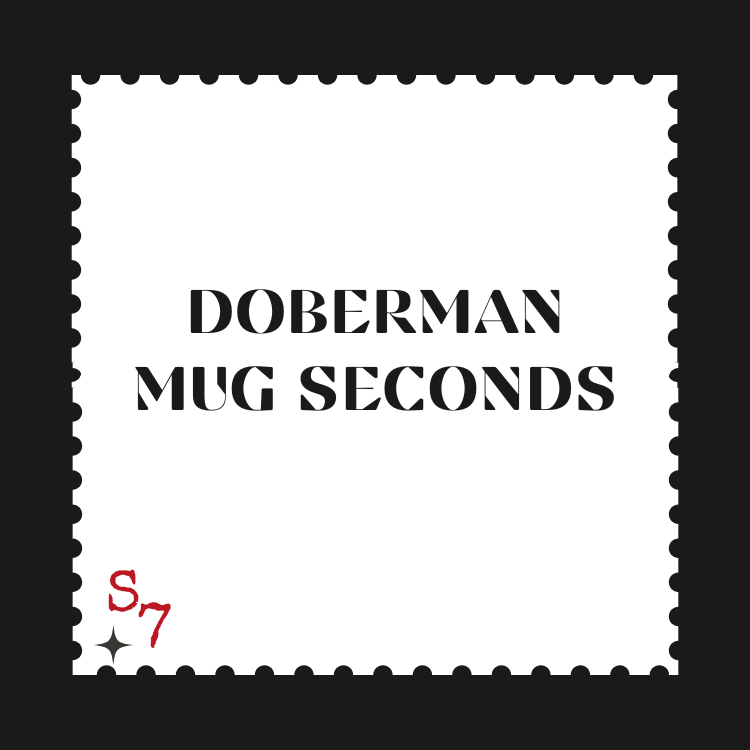 Doberman Tattoo Mug Seconds