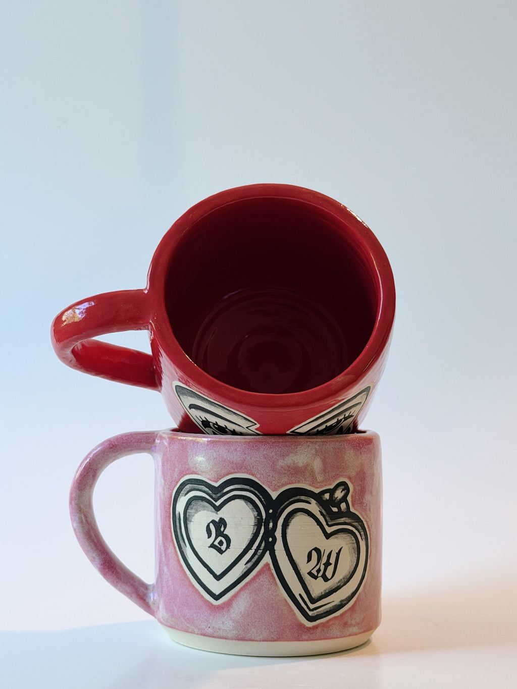 Broken Grimm Heart Tattoo Mug