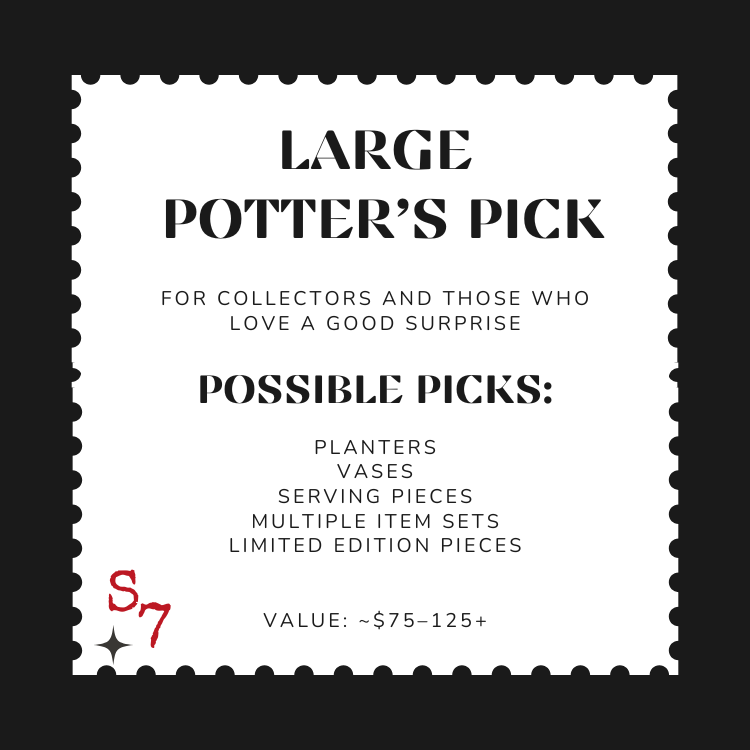 Seconds Potter's Pick