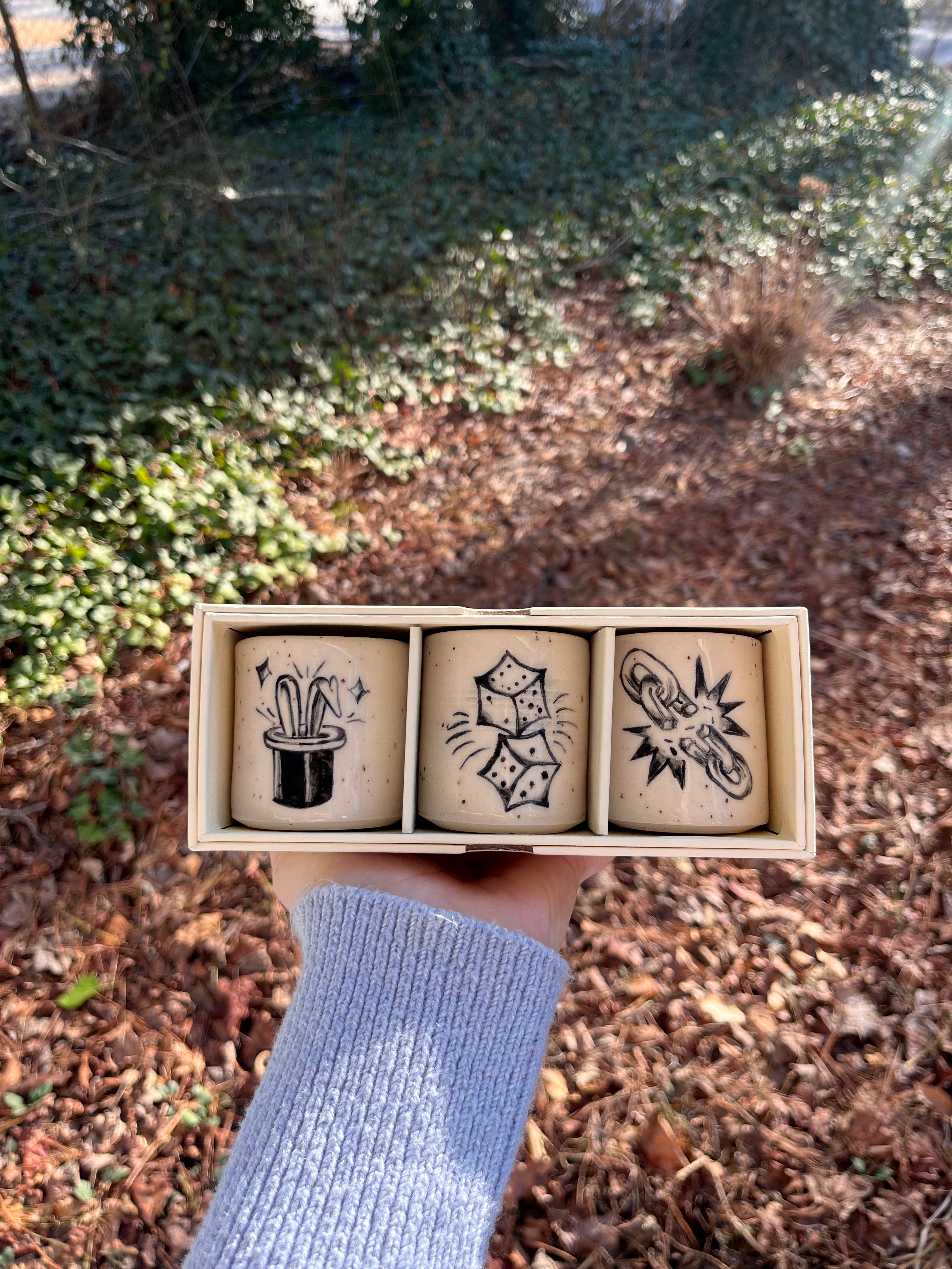 Tattoo Flash Shotglasses
