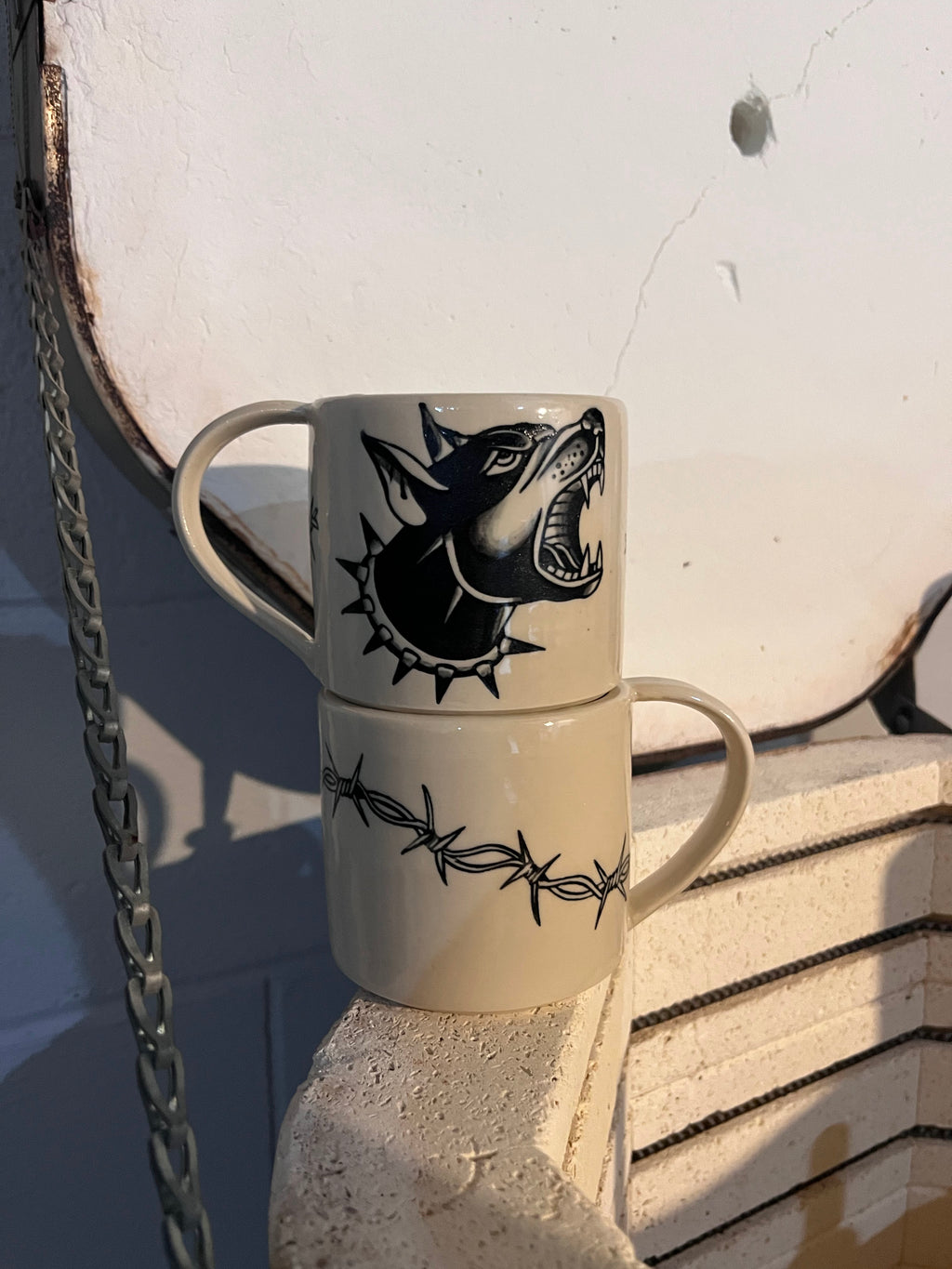 Doberman Tattoo Mug