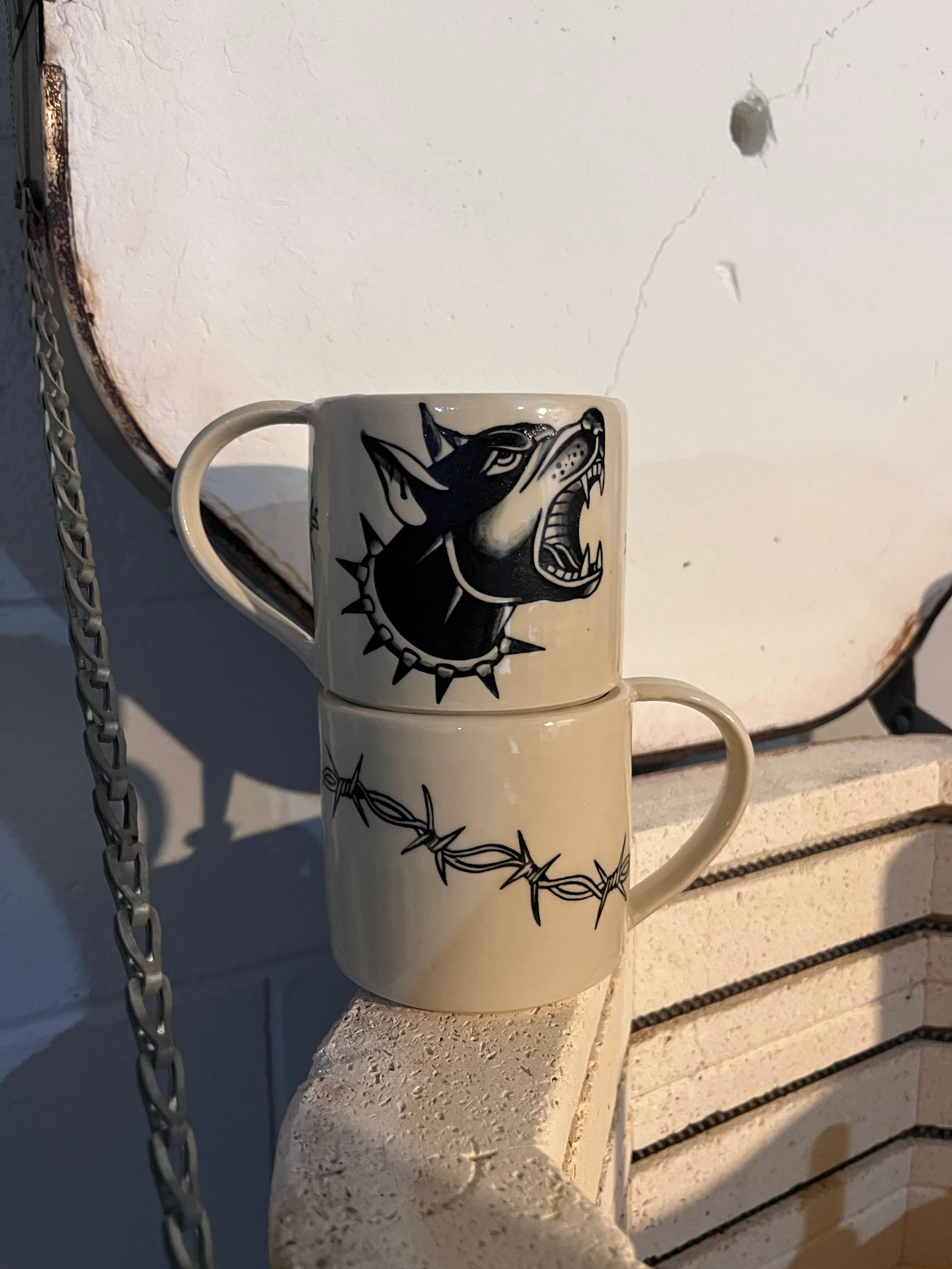 Doberman Tattoo Mug