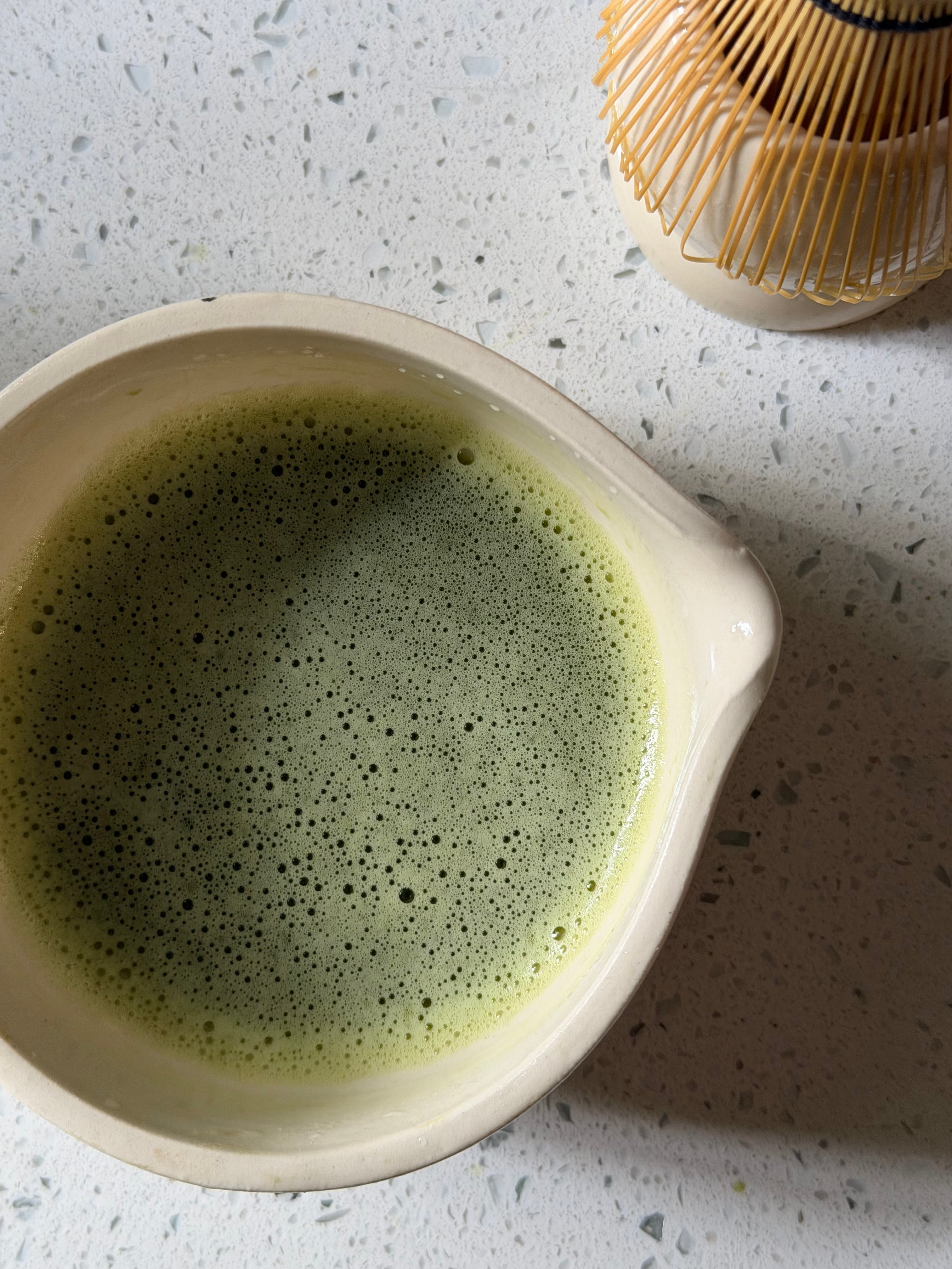 Barbed Wire Matcha Bowl and Chasen