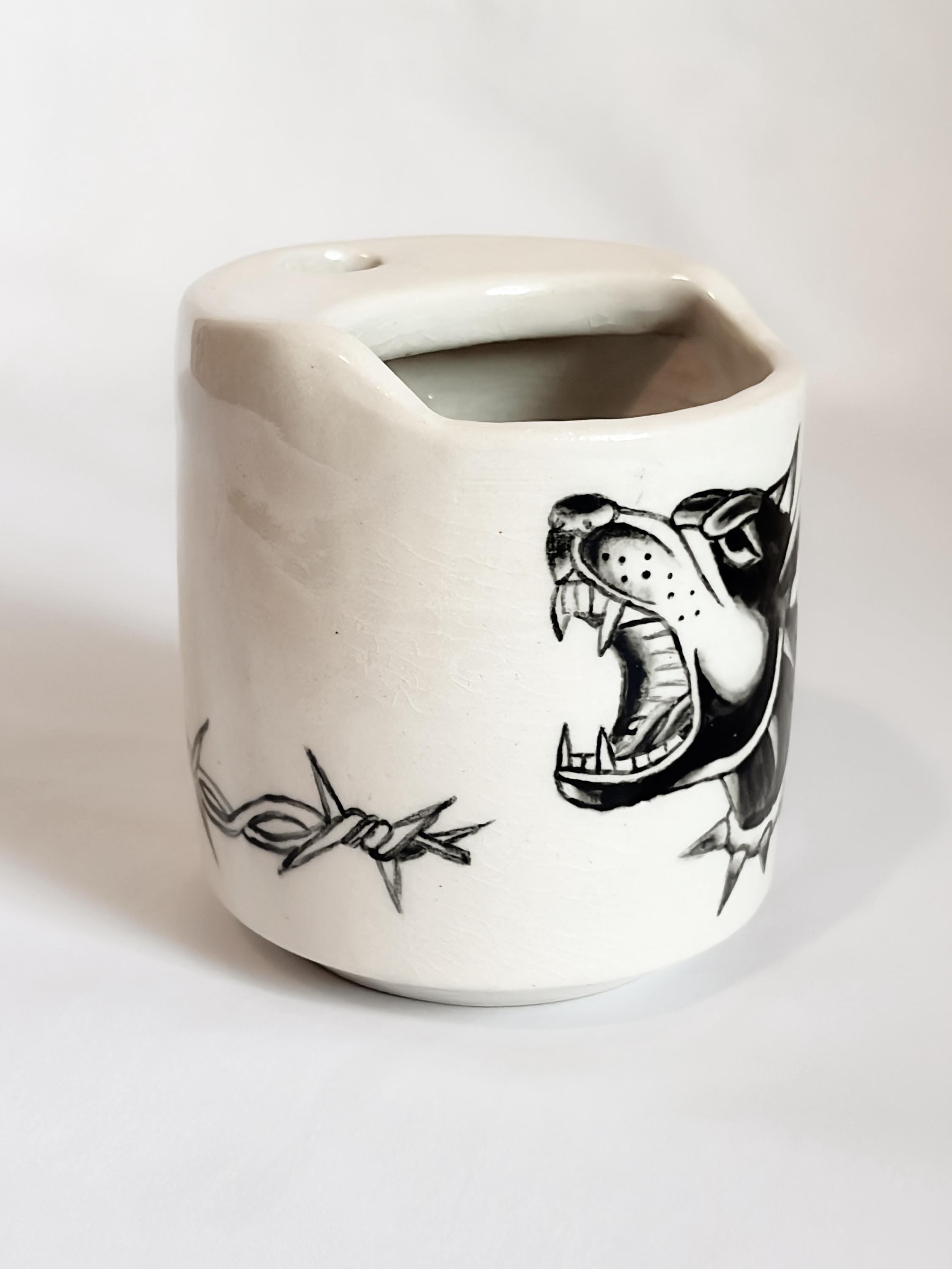 Doberman Tattoo Mug