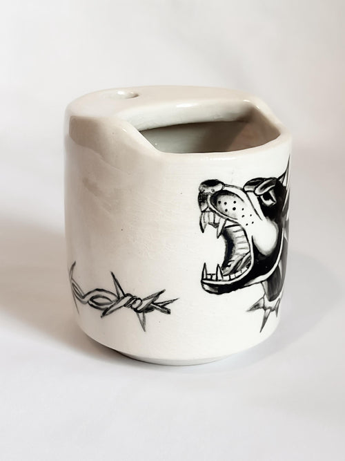 Doberman Tattoo Mug